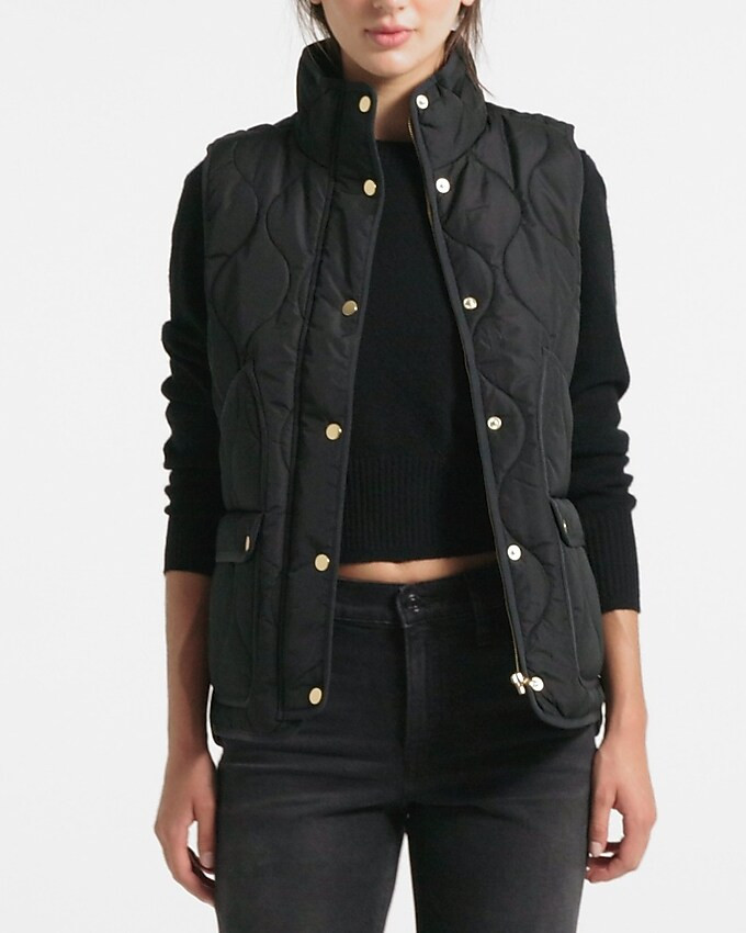 New quilted excursion vest | J. Crew US