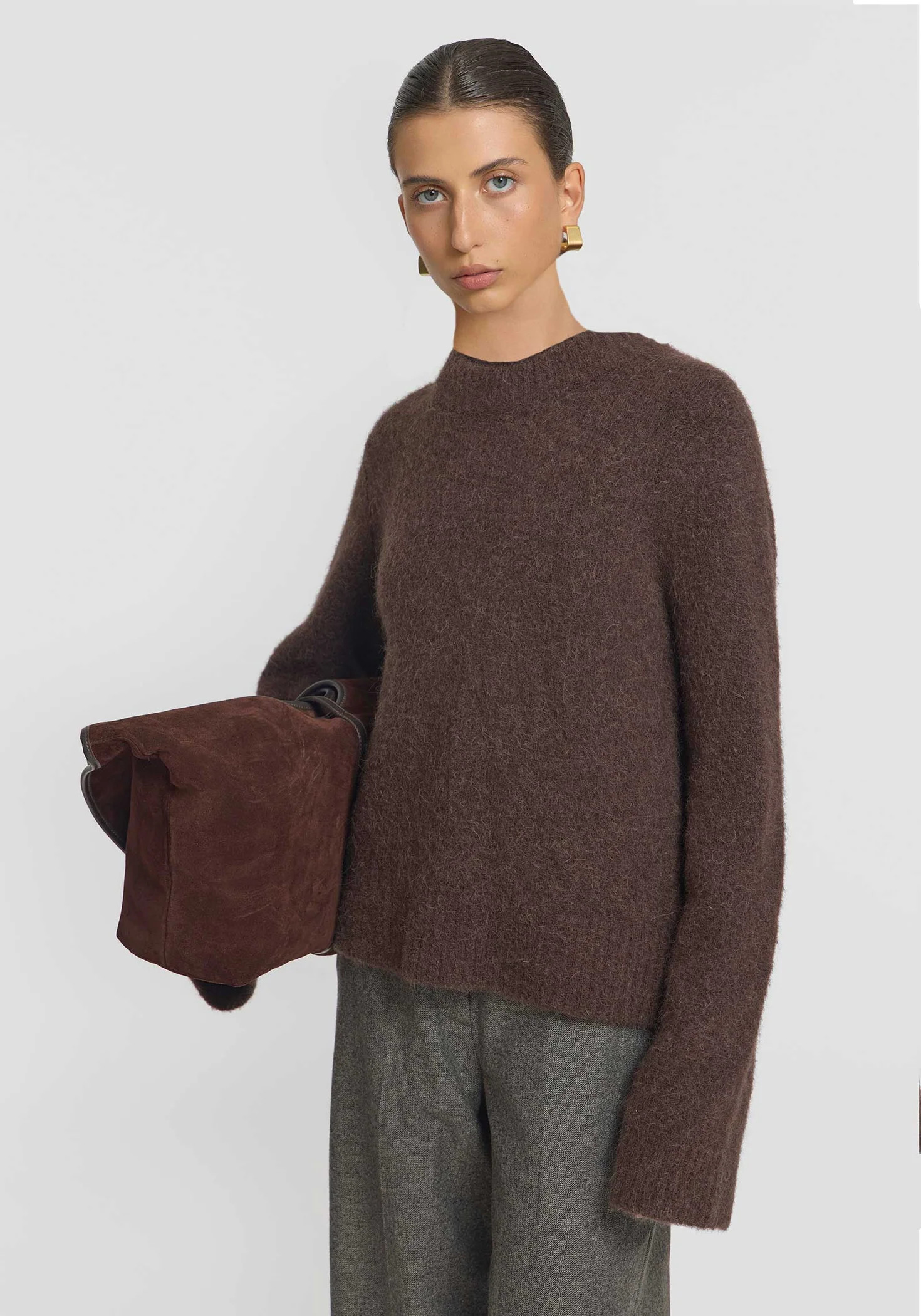 Winnipeg Knit IN BROWN | KNITWEAR | VIKTORIA & WOODS - Viktoria & Woods | Viktoria & Woods