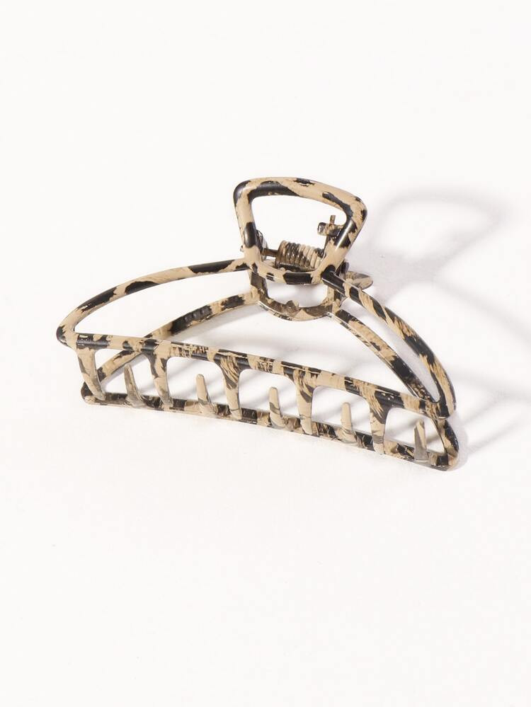 Leopard Pattern Hair Claw | SHEIN