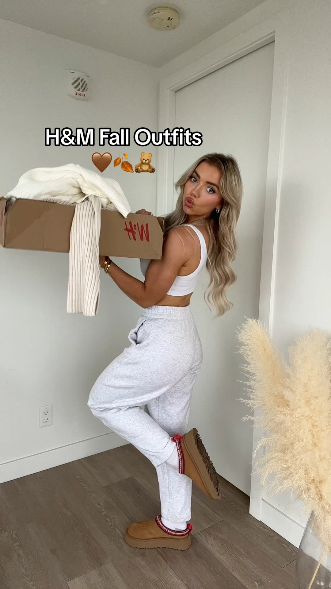 H&M fall try on haul! Sweater, leather skirt, boots and cozy Uggs! Everything you need for a cozy fall outfit! 
Sweaters, cozy outfits, fall outfit, fall fashion, fall style, leather skirt, knit sweater 

#LTKSeasonal #LTKFind #LTKstyletip