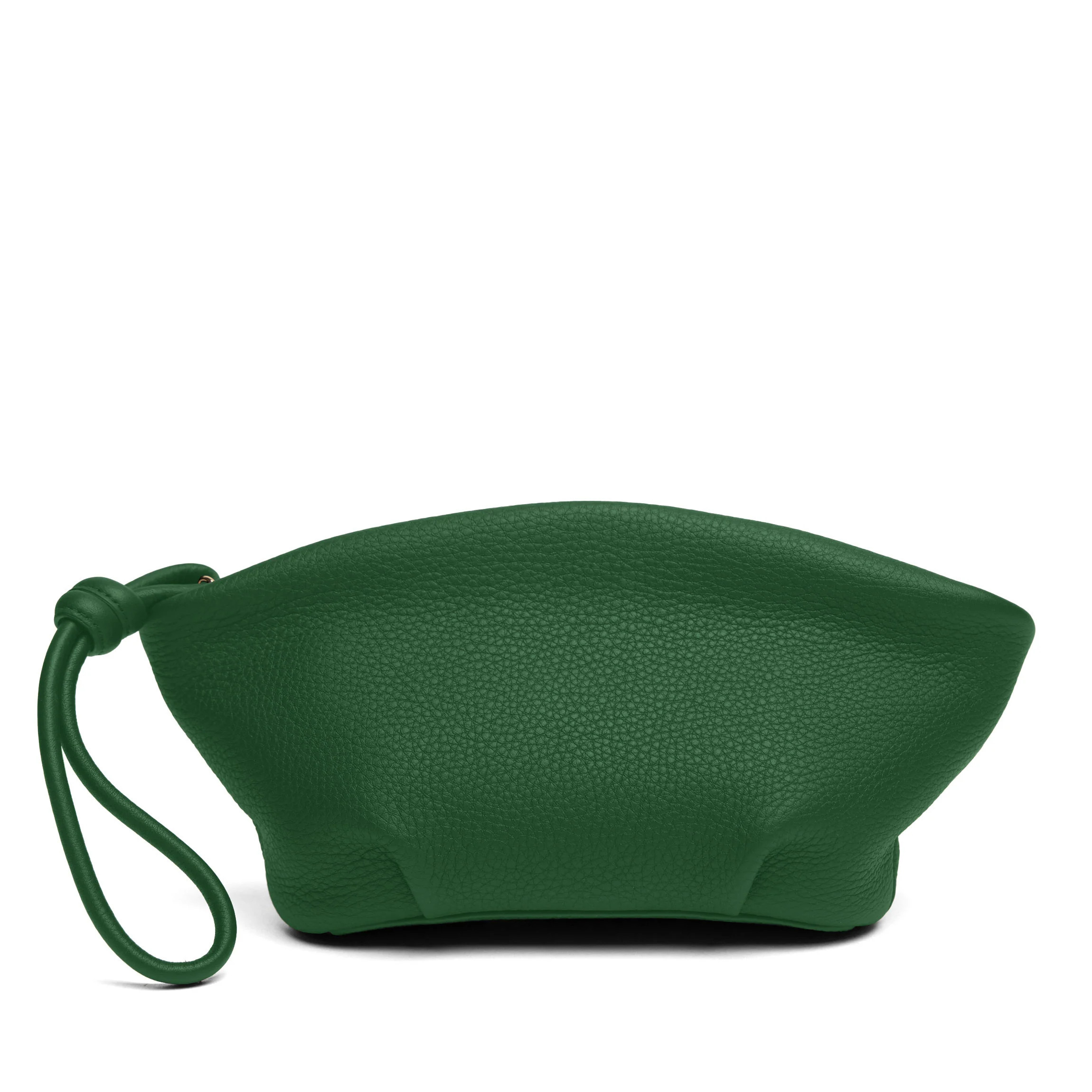 Dumpling Clutch Fairway Green | Leatherology