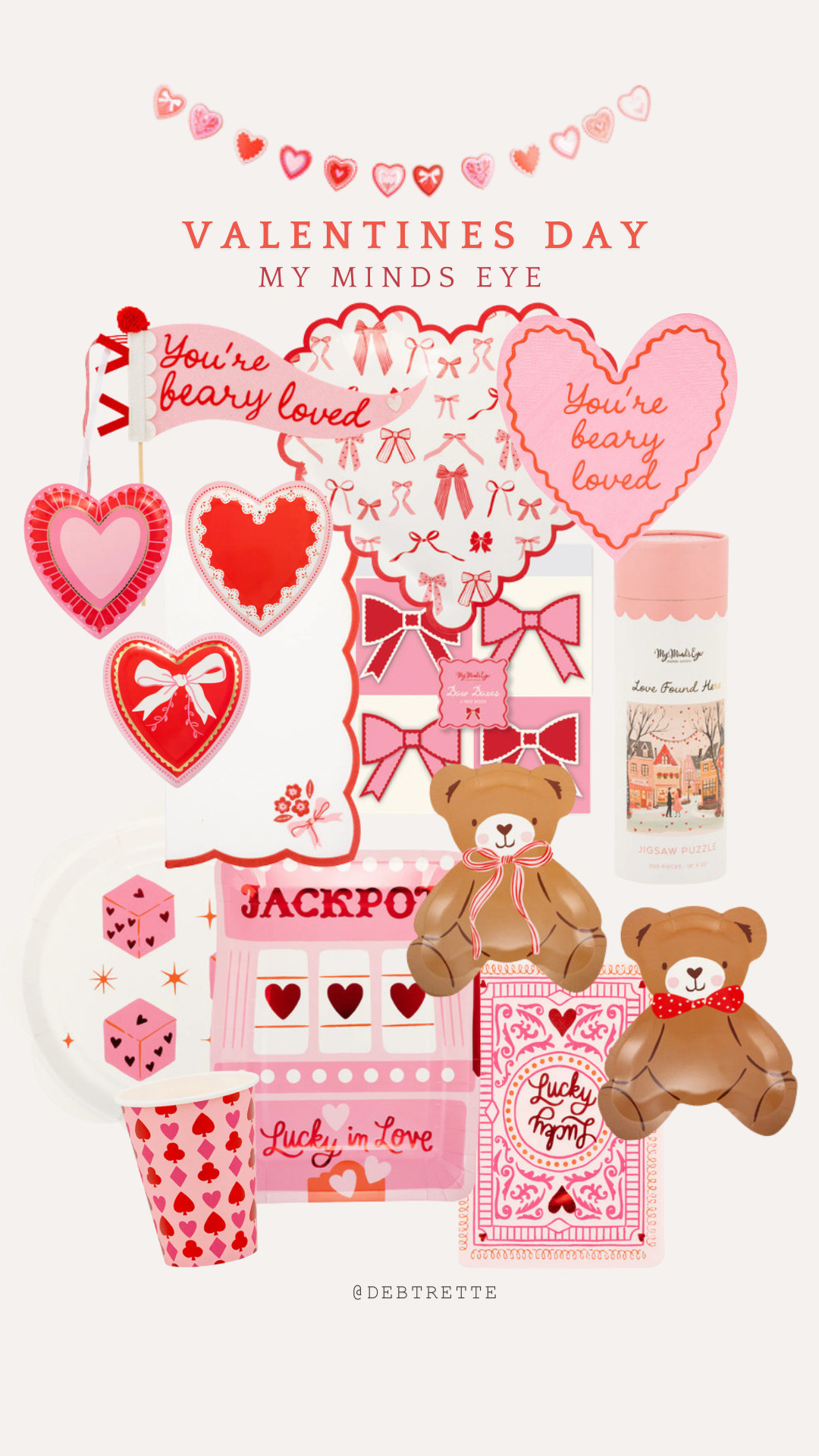 Valentines Day Party items from My Minds Eye 

 #LTKSeasonal #LTKHome #LTKKids