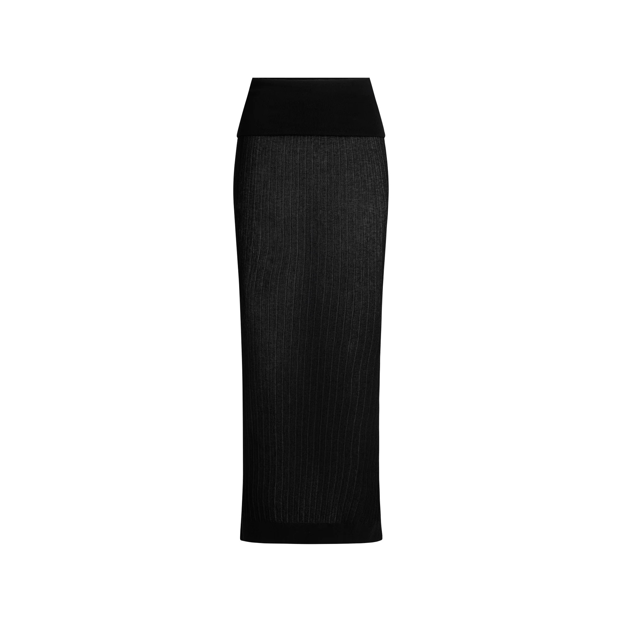 FOLDOVER LONG SKIRT | SKIMS (US)