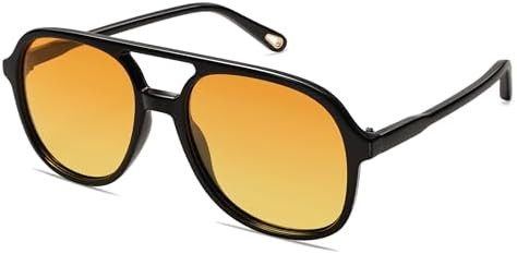SOJOS Retro Polarized Aviator Sunglasses Womens Mens Classic 80s 90s Vintage Trendy Square Aviato... | Amazon (US)