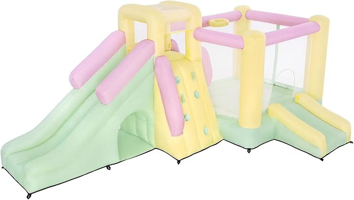 Member Marks Climb 'n Bounce Kids Inflatable Mega Bounce House, 17'1"L x 9'11"W x 7'2" H – Outd... | Amazon (US)