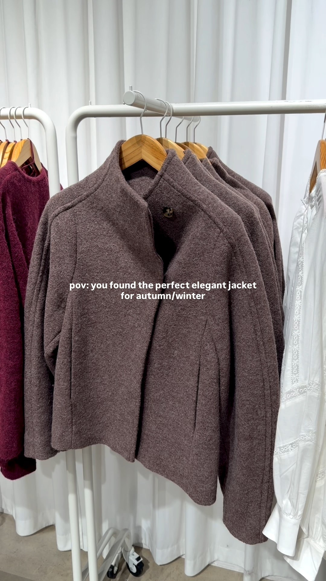 perfect elegant autumn and winter jacket🤎

#LTKgrwm #LTKootd #LTKCyberWeek