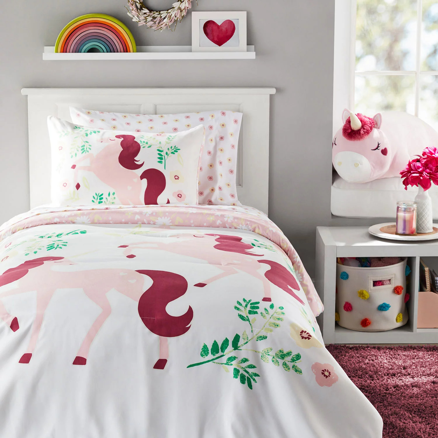 Member's Mark Glow-in-the-Dark Bed-in-a-Bag Kids' Comforter Set (5-Piece Twin or 7-Piece Full) | Sam's Club