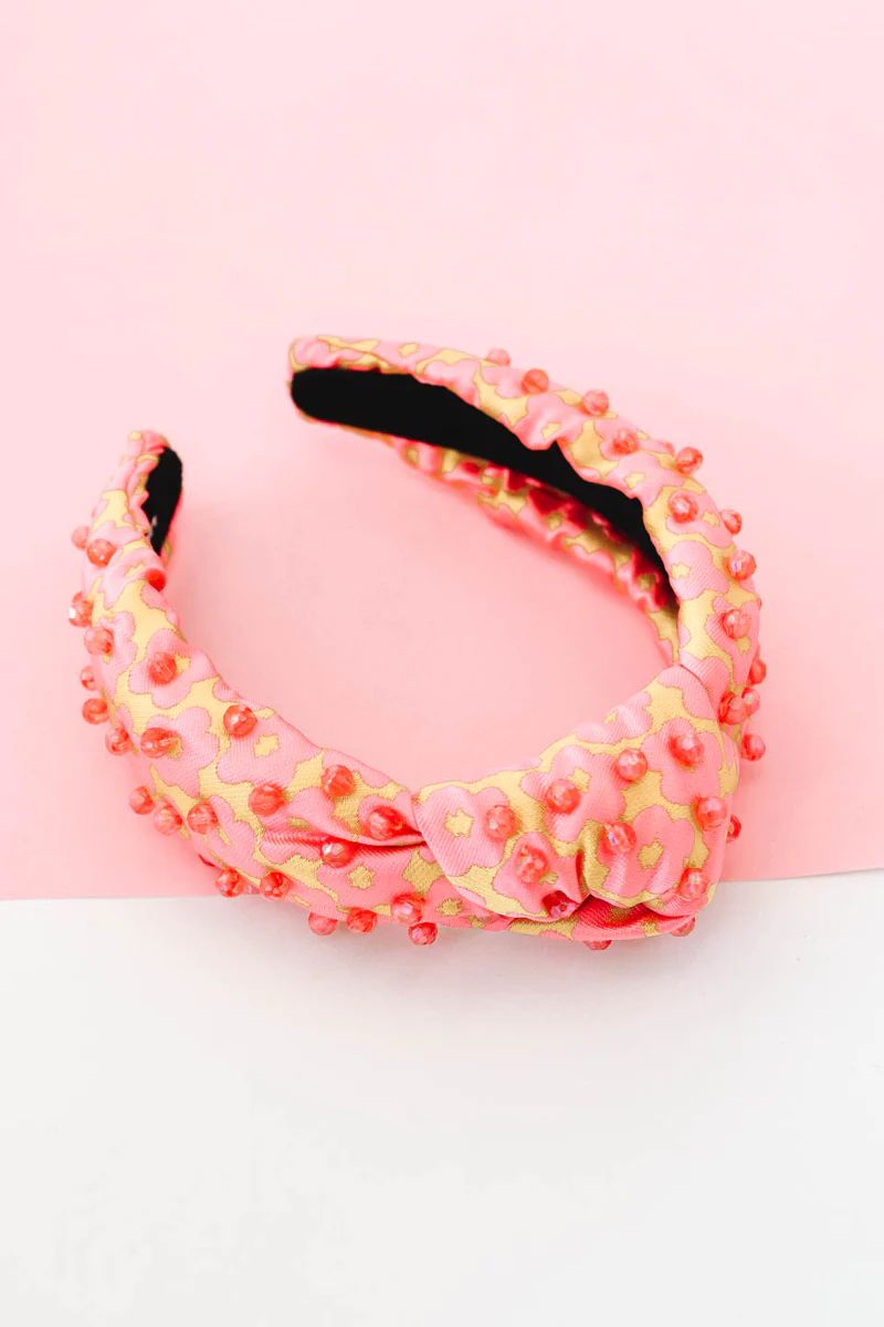 Spring Fever Headband - Pink | The Impeccable Pig