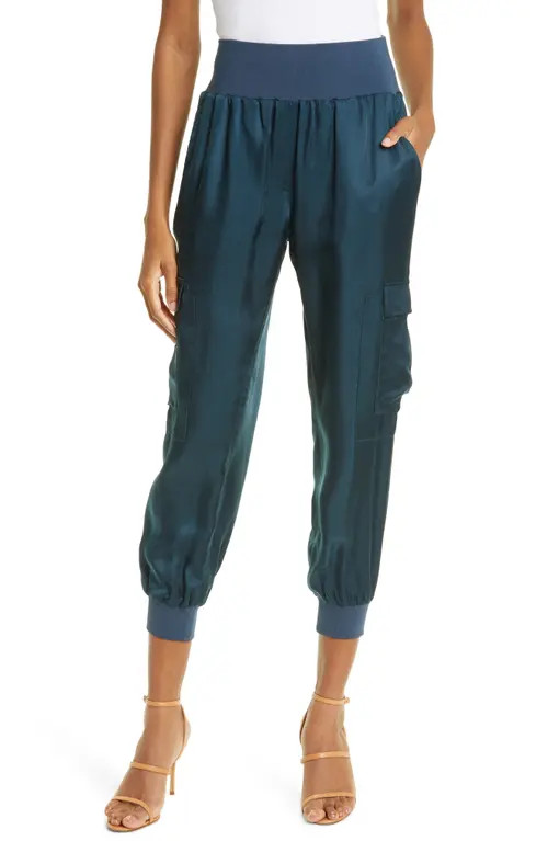 Cinq à Sept Tous Les Jour Giles Joggers in Eucalyptus at Nordstrom, Size Small | Nordstrom