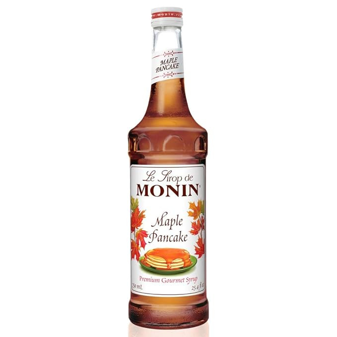 Monin - Maple Pancake Syrup, Sweet Maple Flavor, Great for Lattes, Iced Coffees, and Shakes, Glut... | Amazon (US)