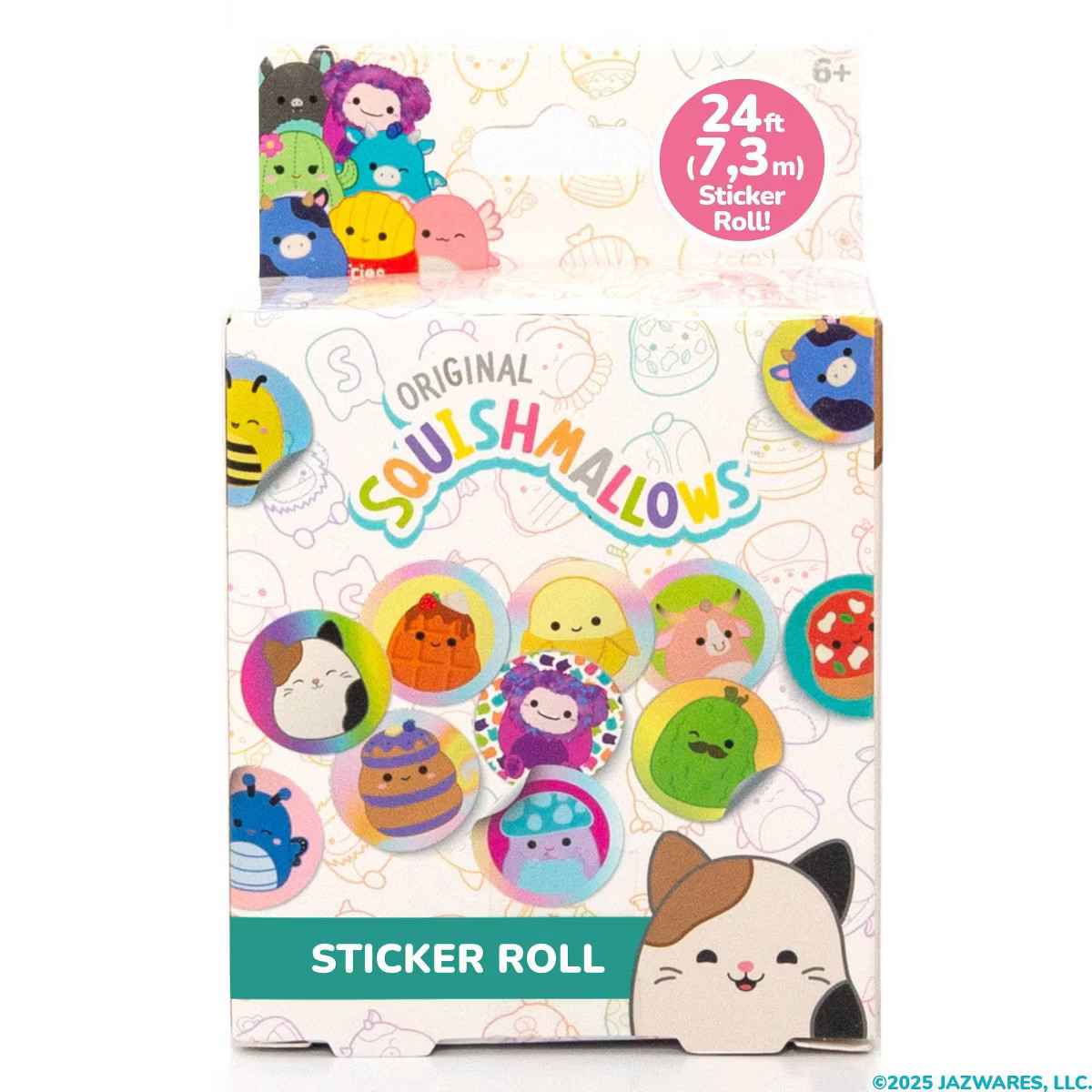 Squishmallows 123ct 24ft Roll Stickers | Target