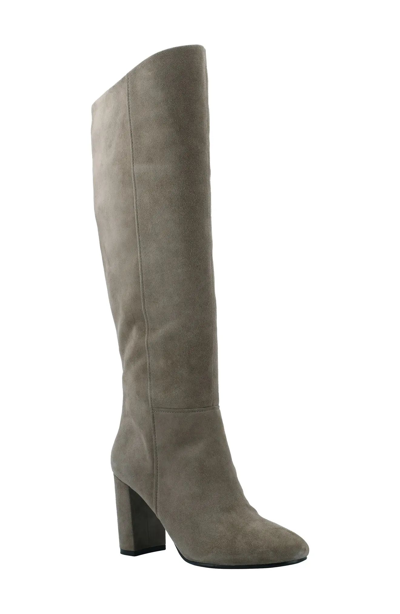 Calvin Klein Almay Knee High Boot in Taupe at Nordstrom, Size 5 | Nordstrom