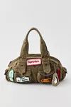 BDG Patches Denim Duffle Shoulder Bag | Urban Outfitters (US and RoW)