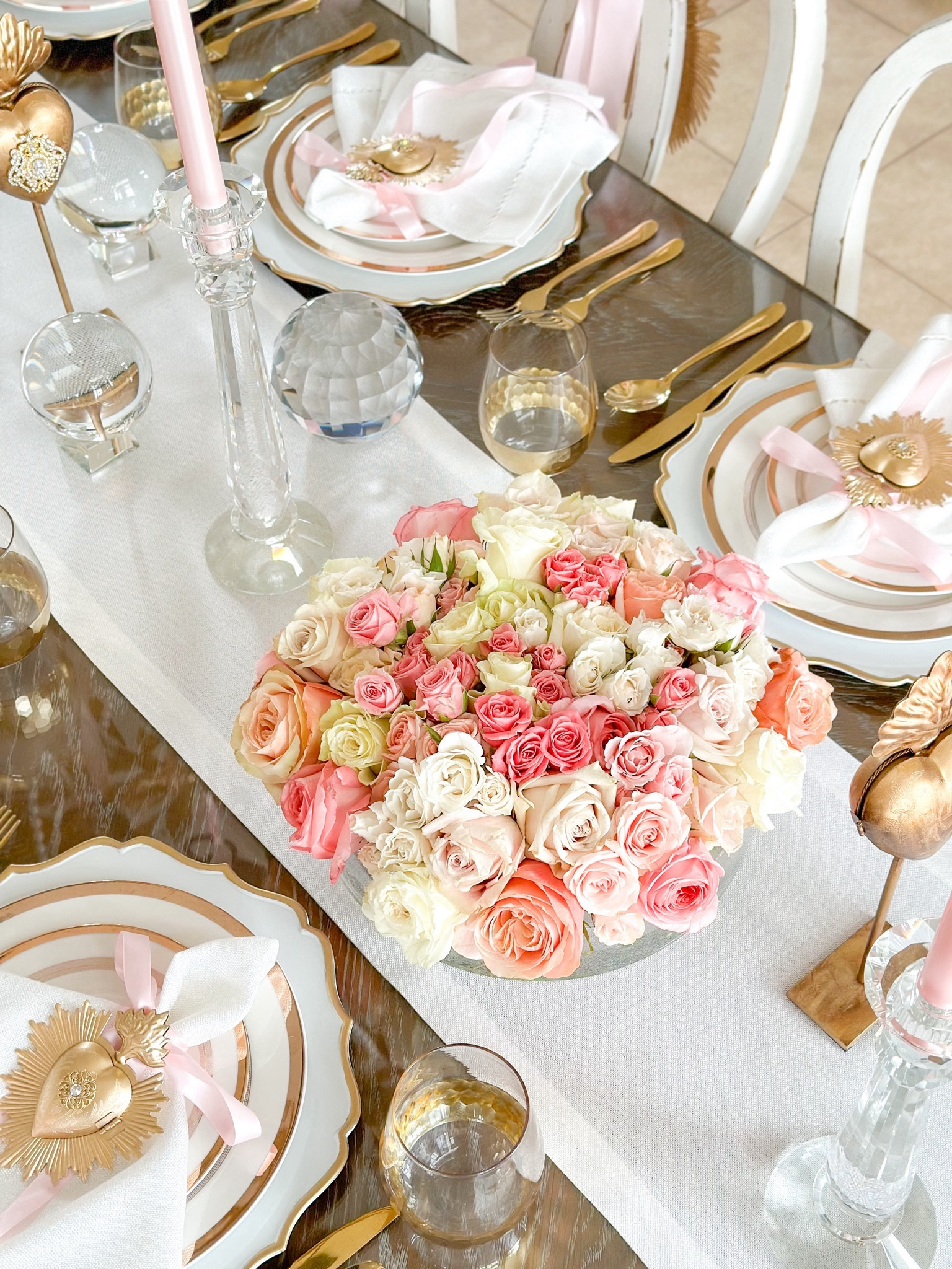 Every hostess needs one of these acrylic vases! It comes with a floral arranger on top so your flowers stay together really beautifully!

Floral arrangement, Amazon finds, acrylic arranger, acrylic decor, crystal candleholders, crystal orb

#LTKGiftGuide #LTKSeasonal #LTKhome