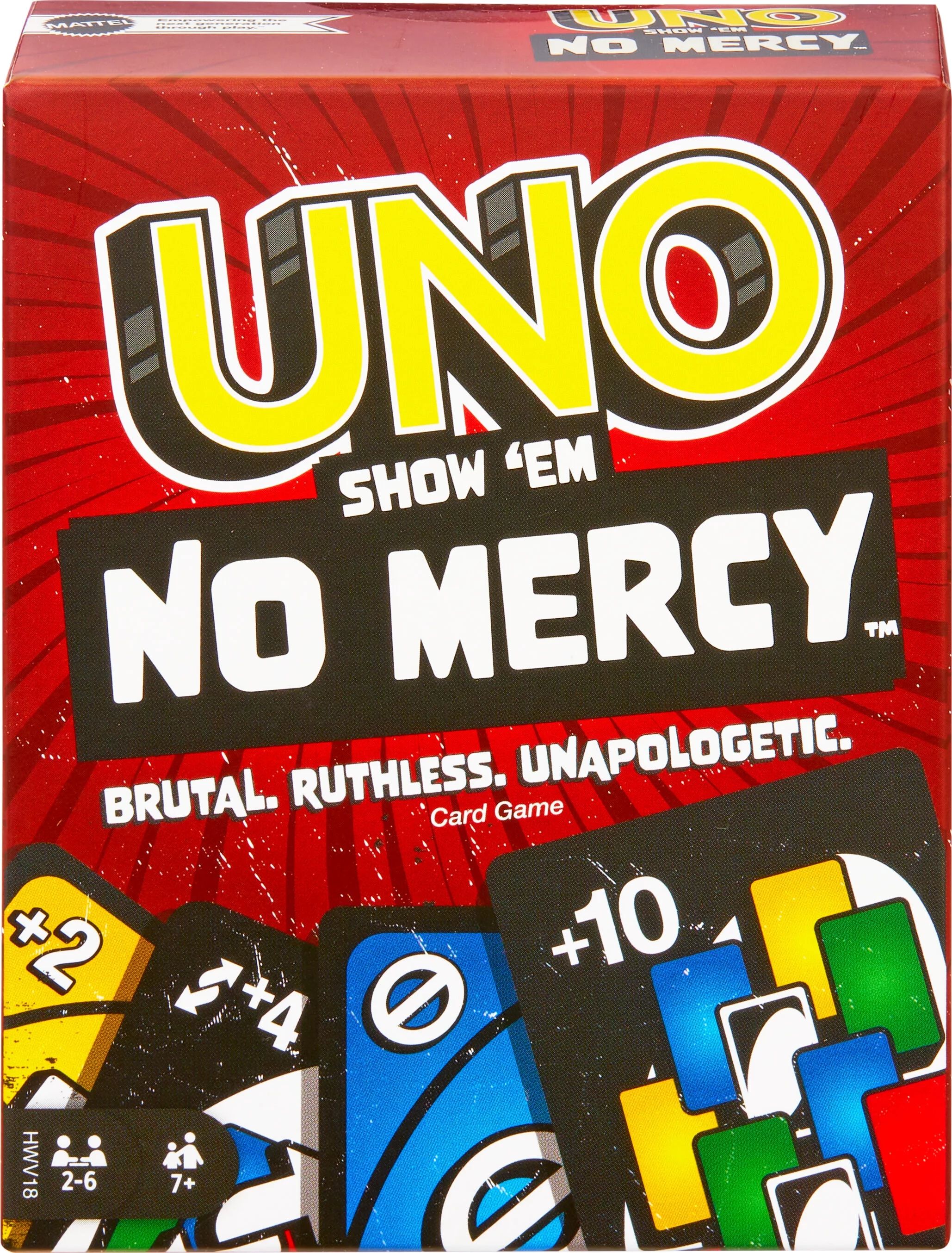 UNO Show ‘em No Mercy Card Game for Kids, Adults & Family Night, Parties and Travel - Walmart.c... | Walmart (US)
