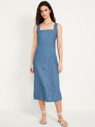 Jean Midi Dress | Old Navy (US)