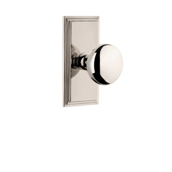 Fifth Avenue Single Dummy Door Knob with Carre Plate | Wayfair North America