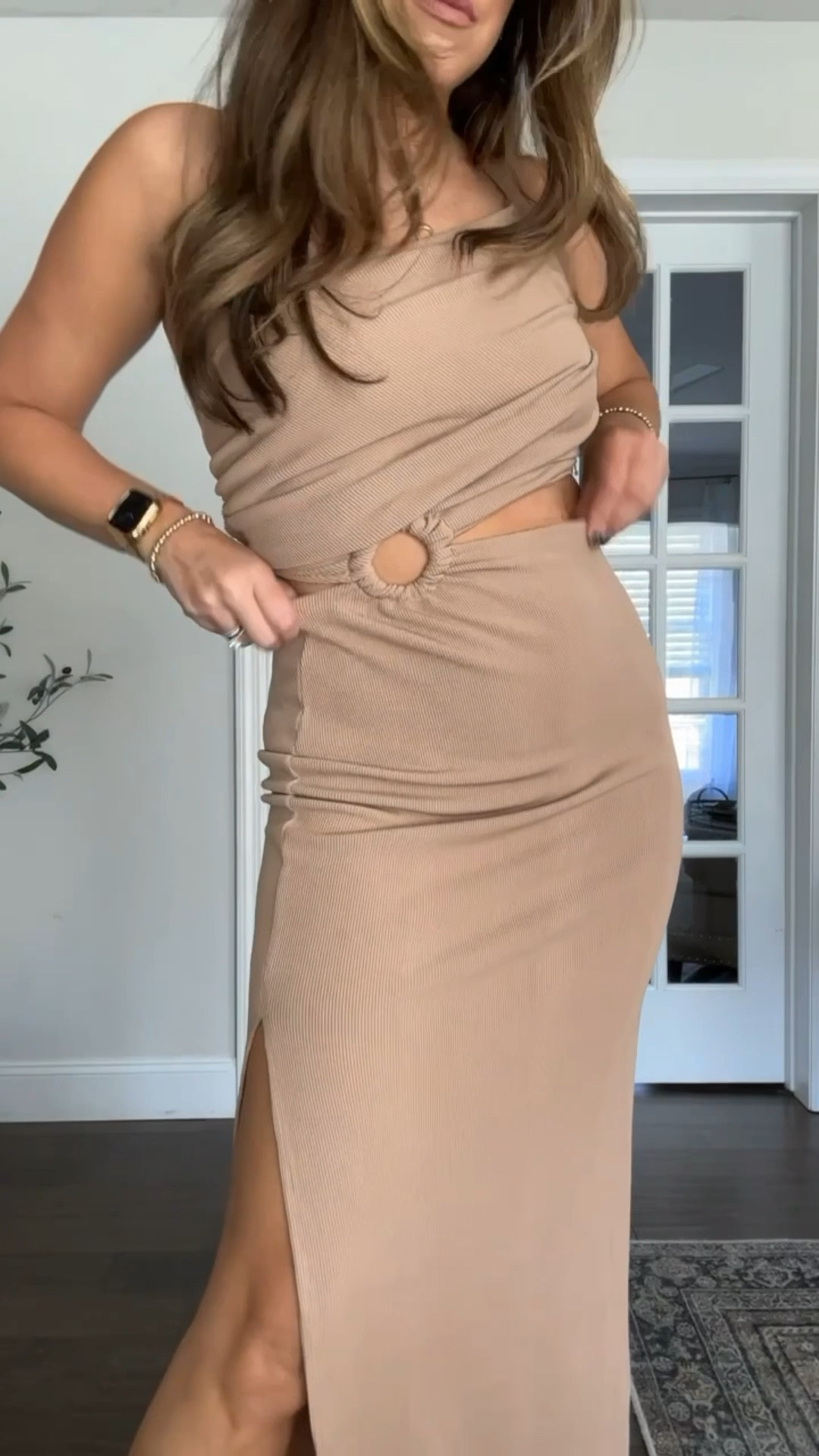 Spring cut-out maxi dress FTW. Wearing a small for reference.

#LTKstyletip #LTKtravel #LTKunder50