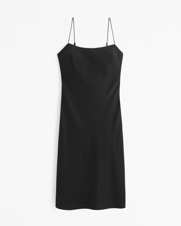 Slip Midi Dress | Abercrombie & Fitch (US)