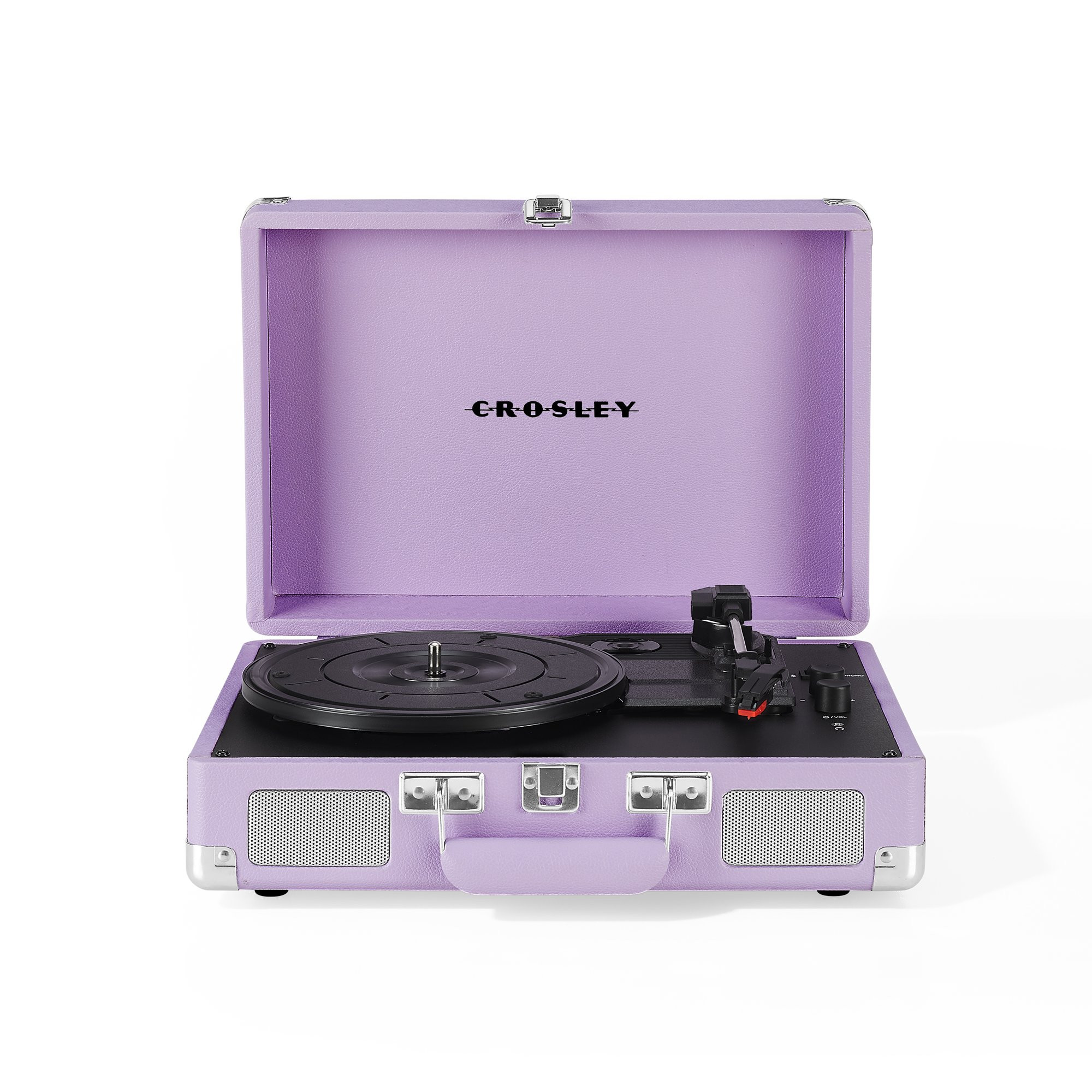 Crosley CR8005G-LN Bluetooth Turntable with Adjustable Pitch Control, Lavender | Walmart (US)