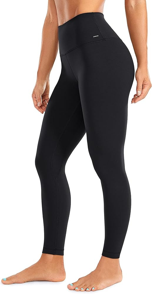 CRZ YOGA Light-Fleece Warm Leggings for Women 25''/28'' - Thick Brushed Pants High Waisted Workou... | Amazon (US)