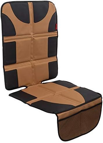 Lusso Gear Car Seat Protector for Baby Car Seat - Thick Padding, 2 Mesh Storage Pockets, Waterproof, | Amazon (US)