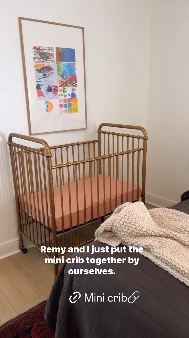 SO beautiful, perfect if you have a small space for your nursery, also comes in full size. 

#LTKBump #LTKBaby #LTKFamily