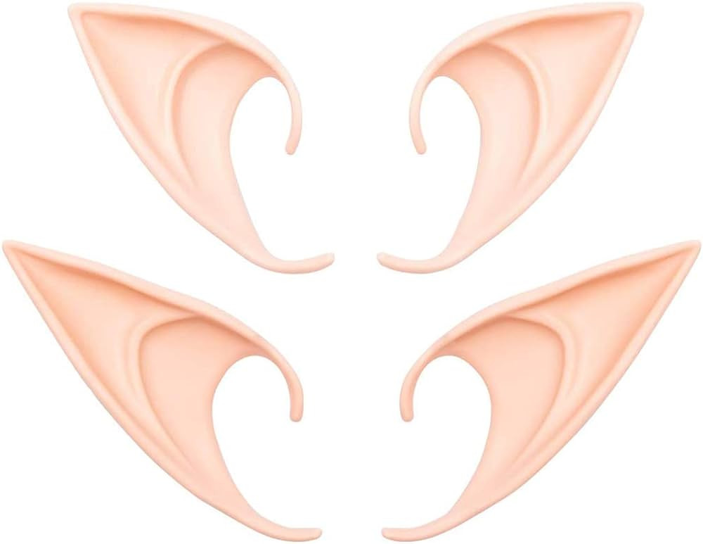 GREAT&LUCKY Cosplay Fairy Pixie Elf Ears - Soft Pointed Tips Anime Party Dress Up Costume Masquer... | Amazon (CA)