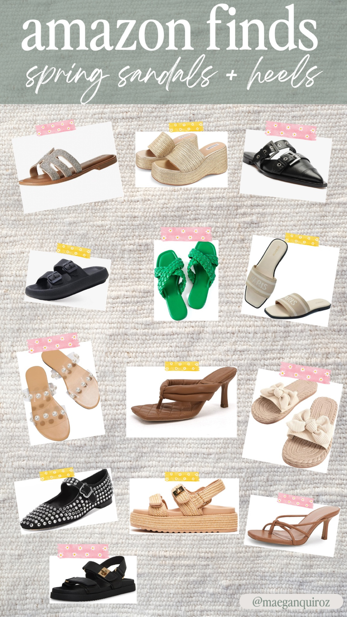 Amazon spring sanda and heel round up! 

#amazon #sandals #heels #springshoes 

#LTKSeasonal #LTKshoecrush #LTKfindsunder50