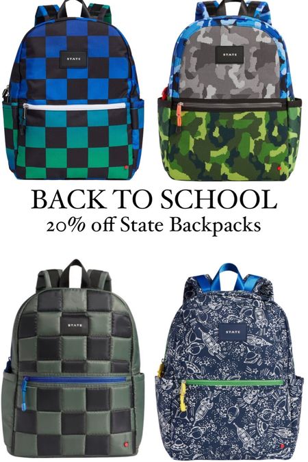 20% off when you spend 300 plus.  Even state suitcases and tons of other items from my fave kids brands sitewide. 

Back to school | back packs | school supplies | state bank packs | back to school sale

#BackToSchool #Backpack #KidsBackpacks #SchoolSupplies #KidsBags #BoysBackpacks



#LTKFind #LTKkids #LTKBacktoSchool