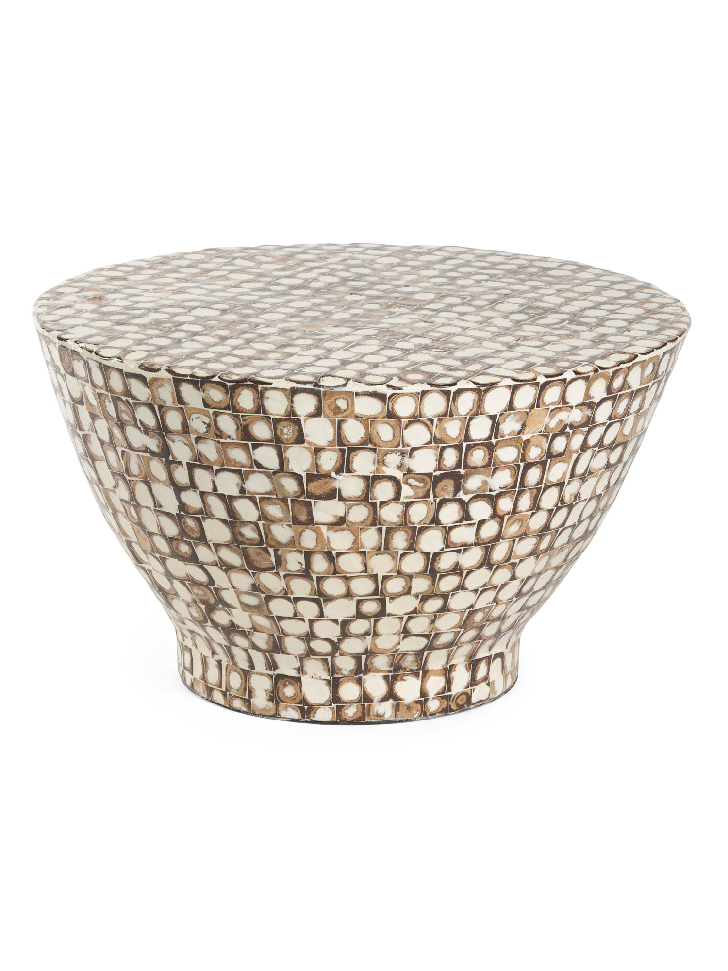 Coco Drum Coffee Table | TJ Maxx
