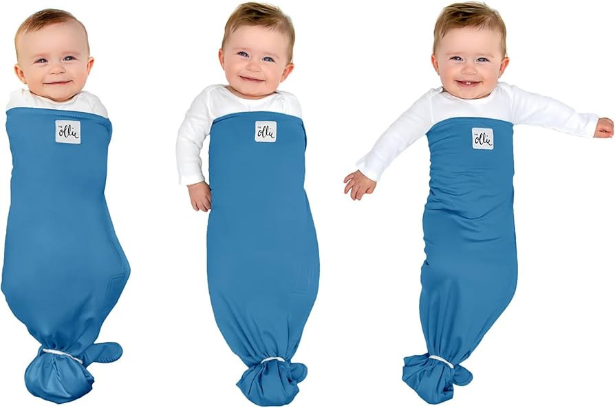 The Ollie Swaddle \u2013 Adjustable Baby Swaddle for Newborns | Pediatrician-Approved for Safe Sl... | Amazon (US)