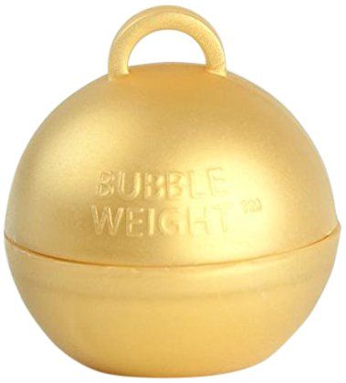 Bubble Weight 35 g Balloon Weight Metallic Gold (10 Piece) | Amazon (US)