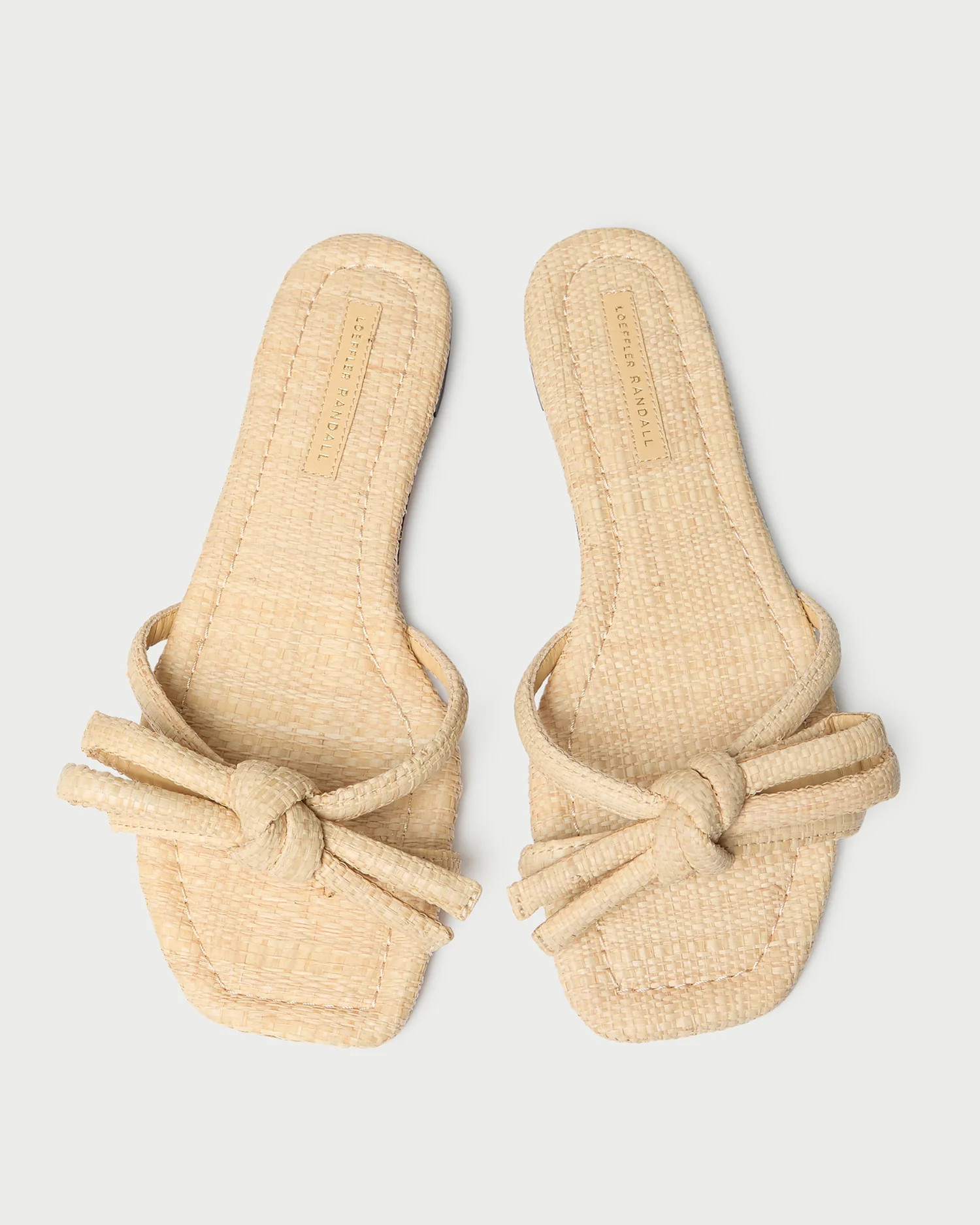 Hadley Natural Bow Sandal | Loeffler Randall