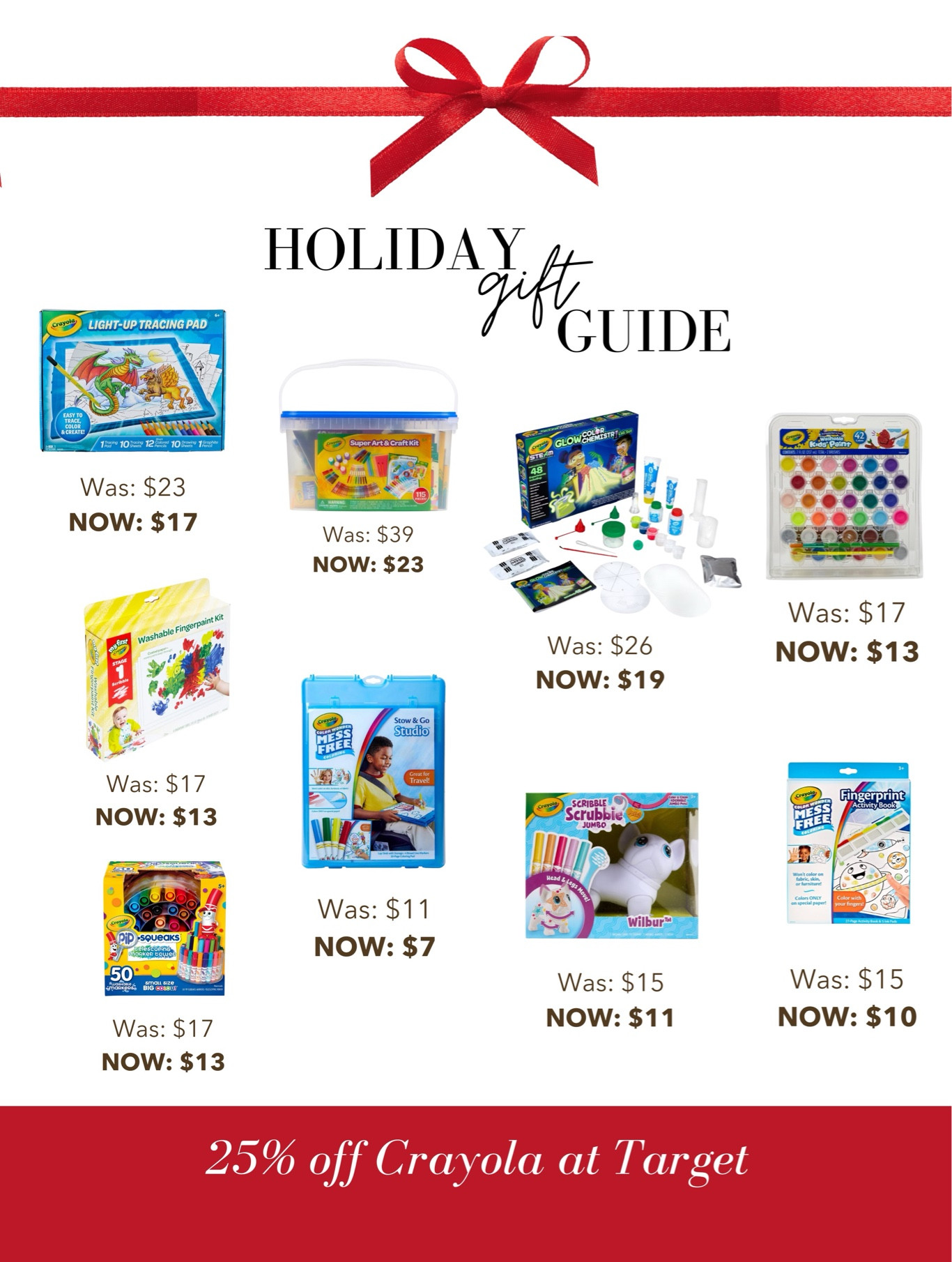 25% off Crayola at Target #Christmas #ChristmasGifts #ToddlerGifts

#LTKCyberWeek #LTKHoliday #LTKGiftGuide
