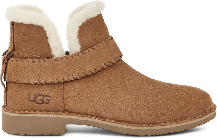 UGG® McKay Genuine Sheepskin Trimmed & Faux Fur Lined Bootie (Women) | Nordstromrack | Nordstrom Rack