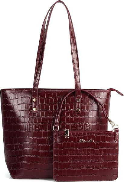 Tote Bag for Women, Medium Top Handle Handbags Purse | Amazon (US)