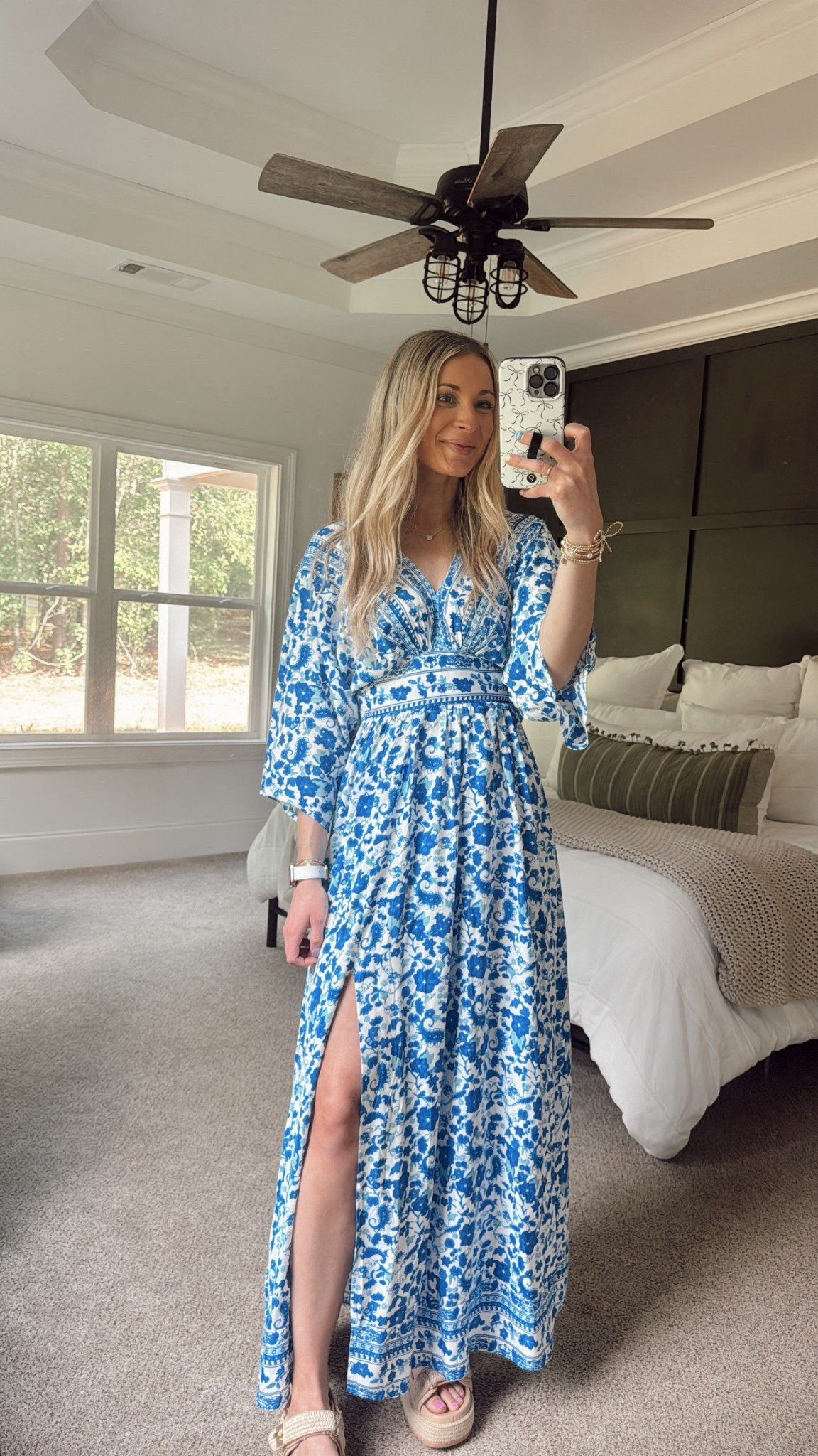 The pattern, the colors, the slit - it’s all so pretty!!! Use code CASEY15 to save 15%!! 

#LTKSeasonal #LTKU #LTKSaleAlert