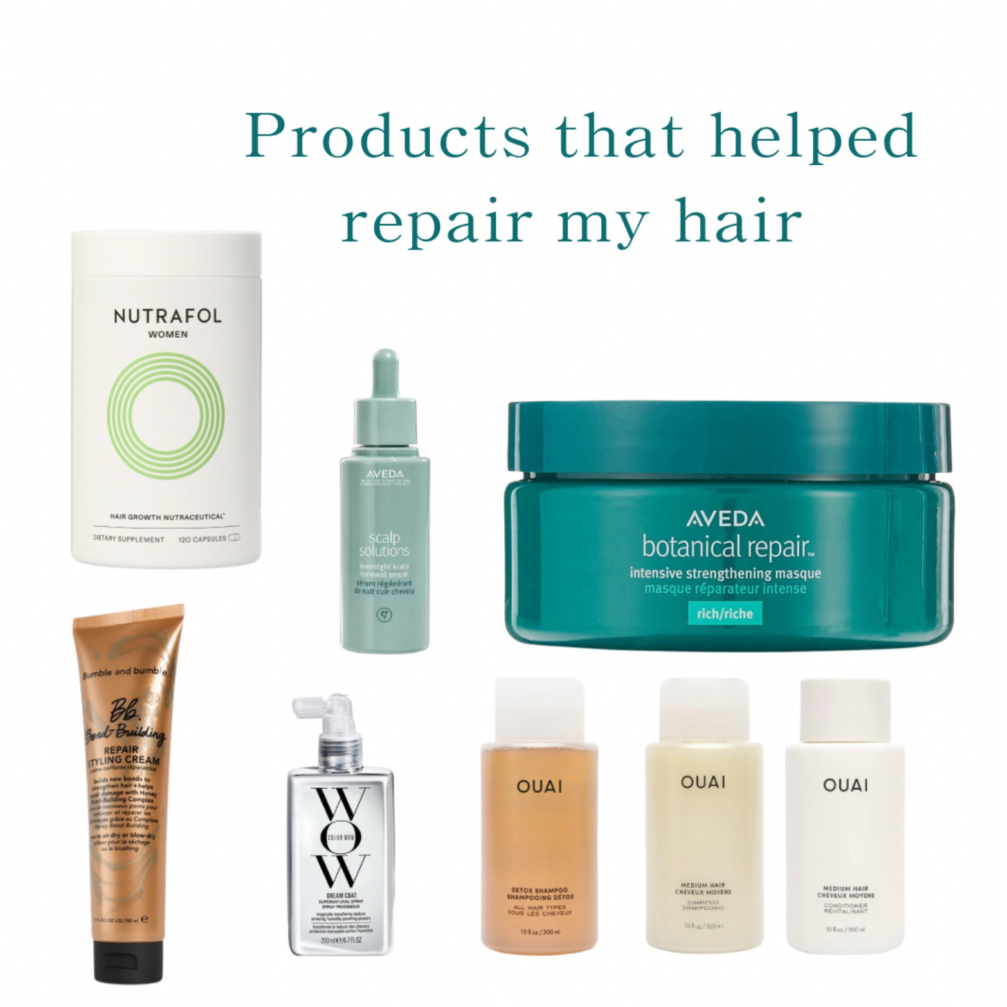 I live by these products! Seriously transformed my hair 

#LTKBeauty