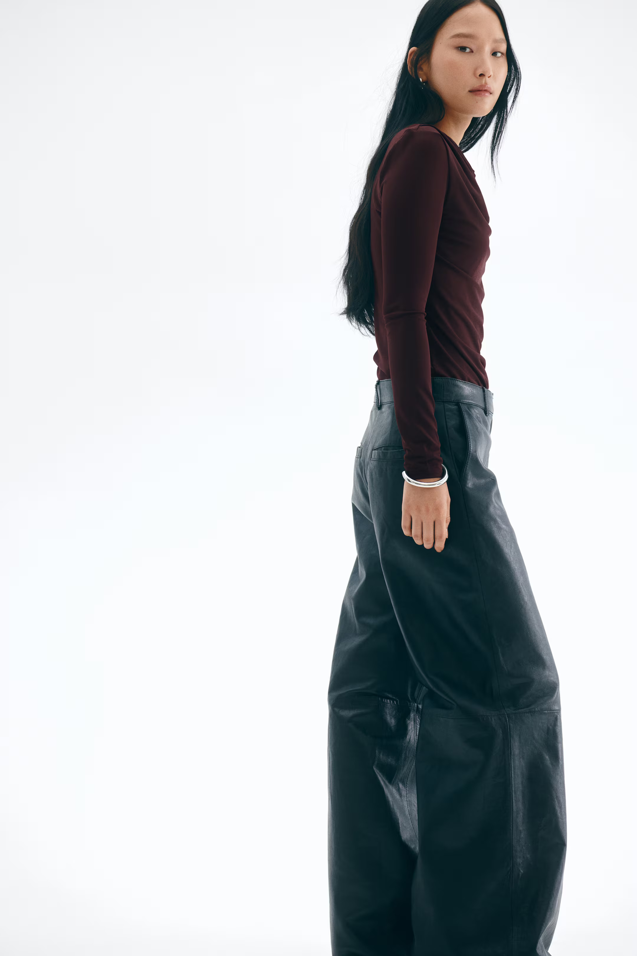 Cowl-neck top | H&M (UK, MY, IN, SG, PH, TW, HK)