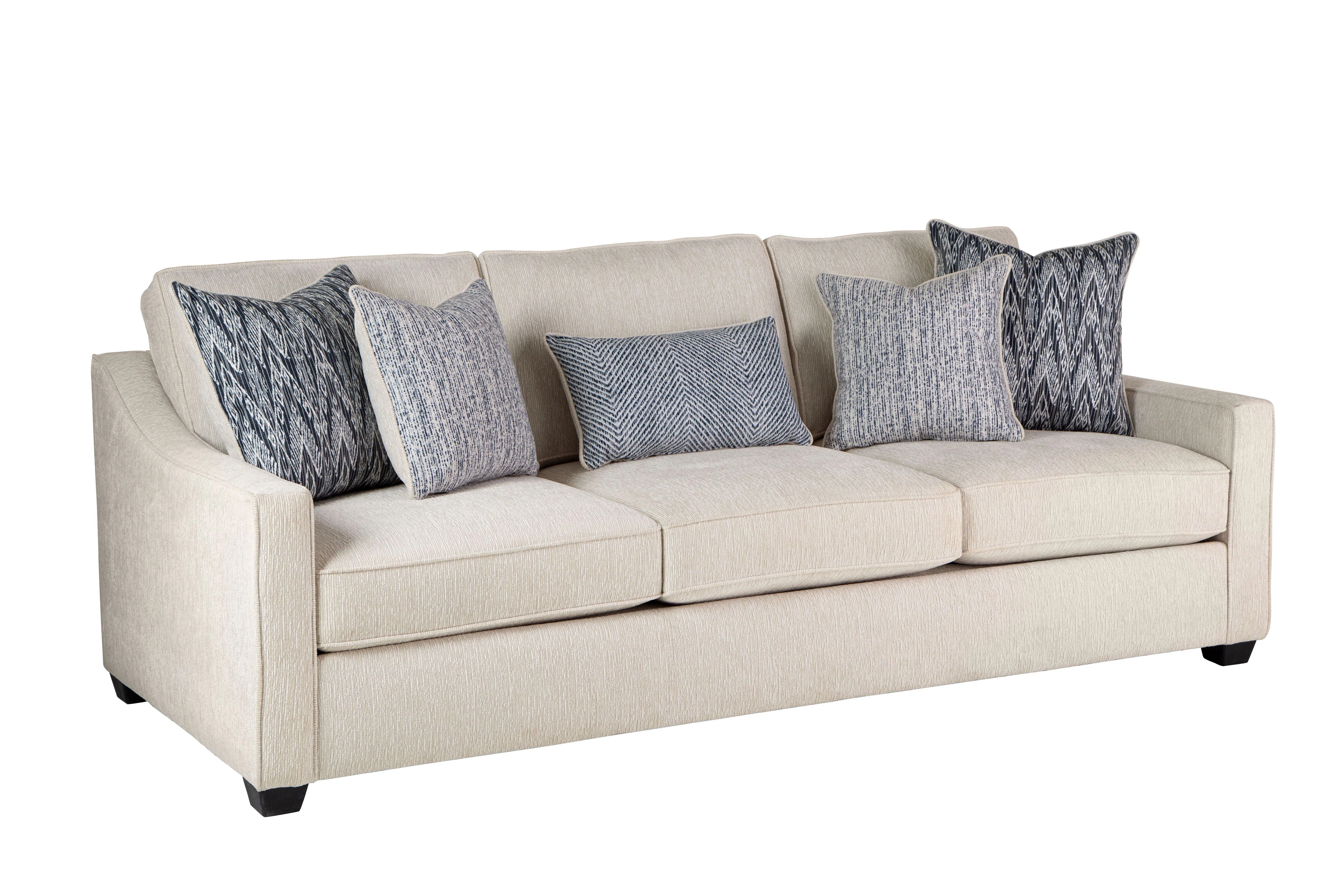 Cherisse 96" Tuxedo Arm Sofa with Reversible Cushions | Wayfair North America