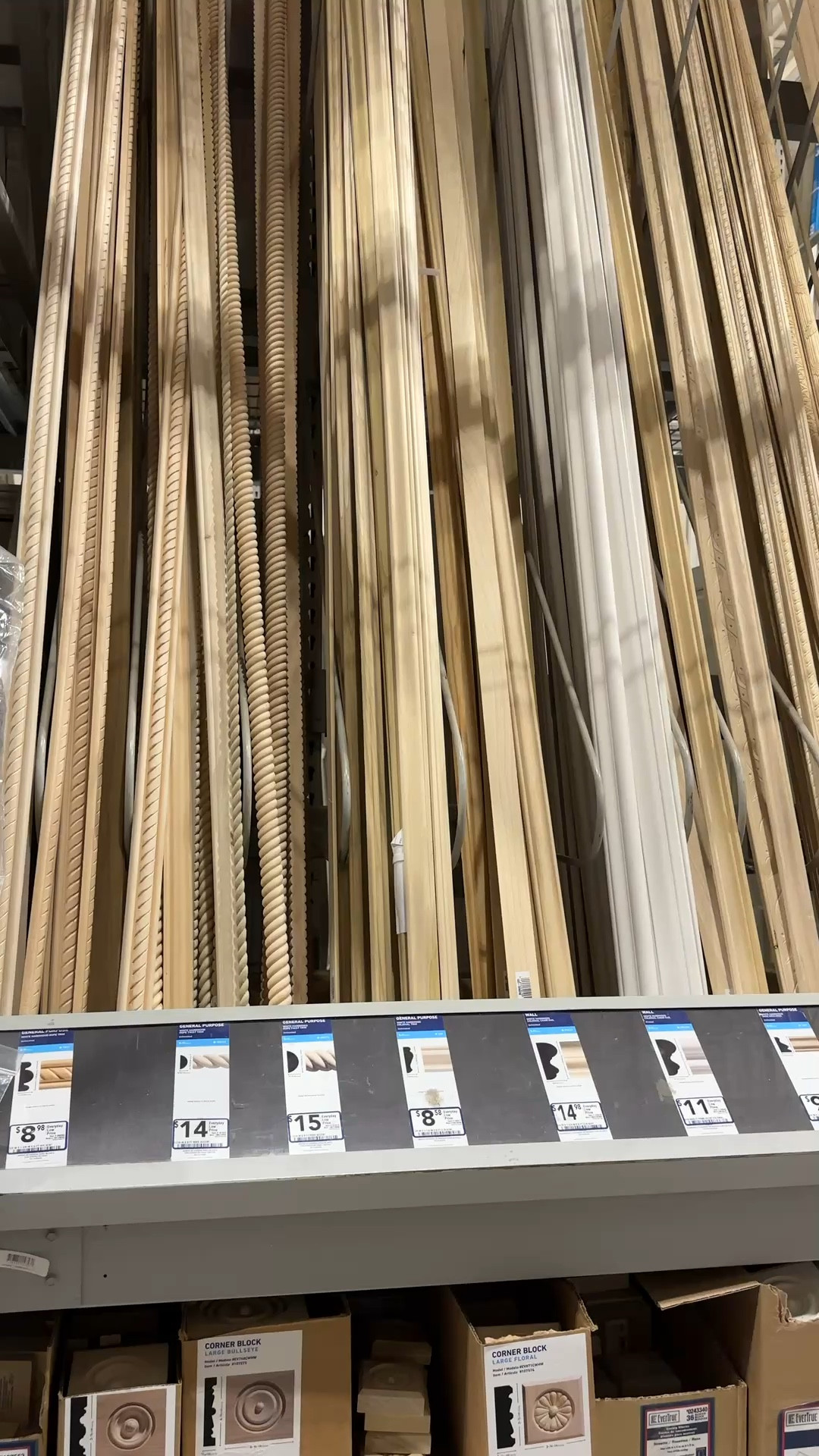 The exact trim I use for all of our picture/box molding projects! 

#LTKHome