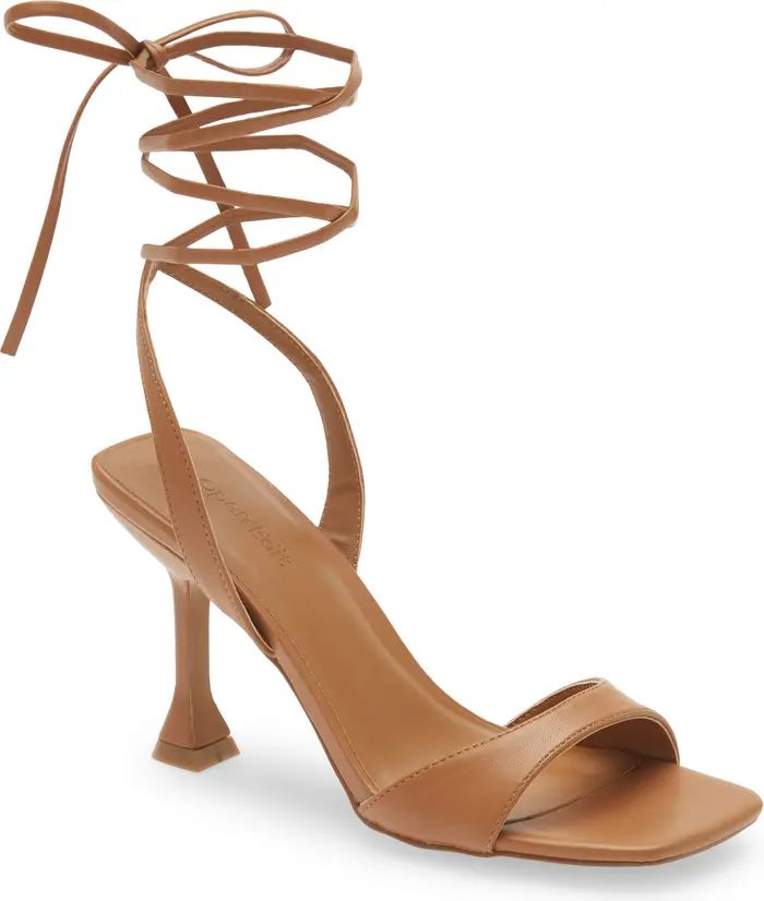 Open Edit Rosie Ankle Tie Sandal | Nordstrom | Nordstrom