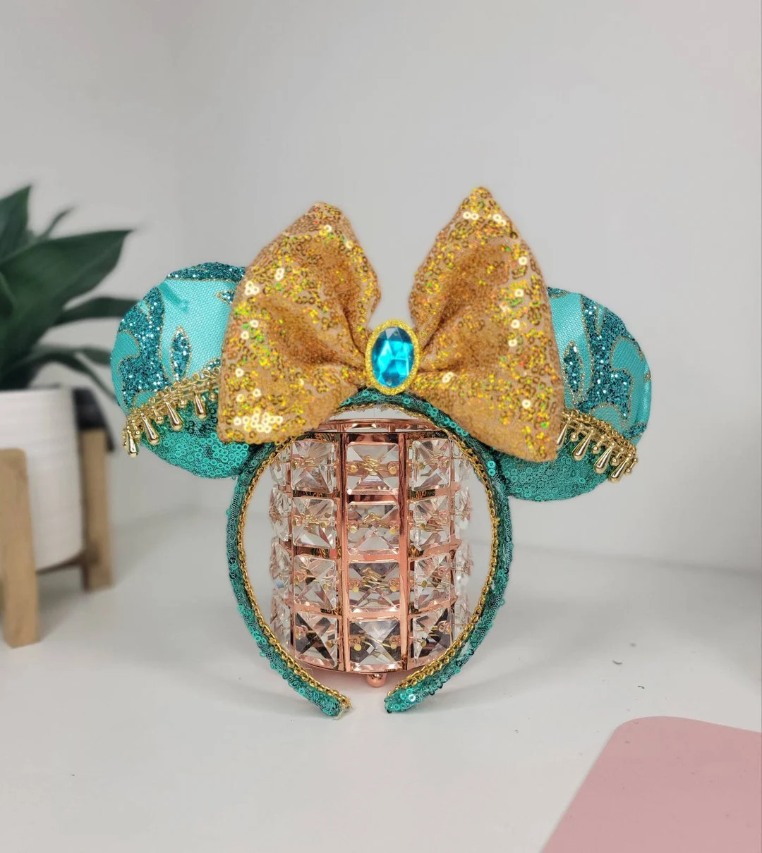 Jasmine Inspired Mouse Ears Disney Ears Jasmine Mouse Ears - Etsy | Etsy (US)