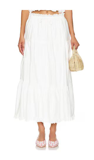 Myrrh Skirt in White | Revolve Clothing (Global)