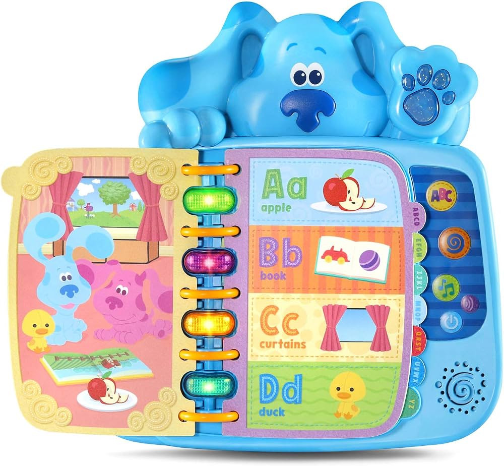 LeapFrog Blue's Clues and You! Skidoo Into ABCs Book, Blue Medium | Amazon (US)