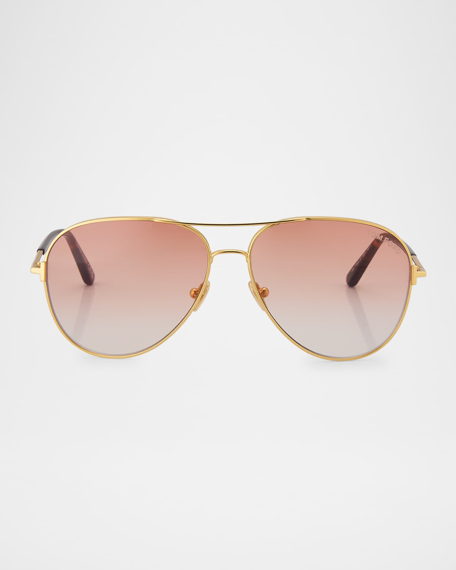 Clark Metal Aviator Sunglasses | Neiman Marcus