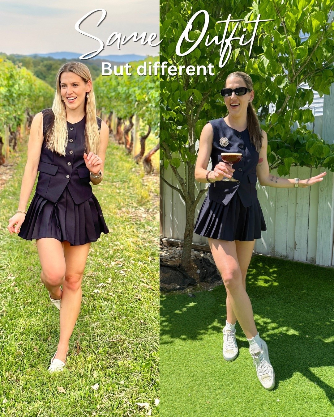 Super cute set - comes as one. It is a boxy fit; I altered mine to fit.

#LTKSeasonal