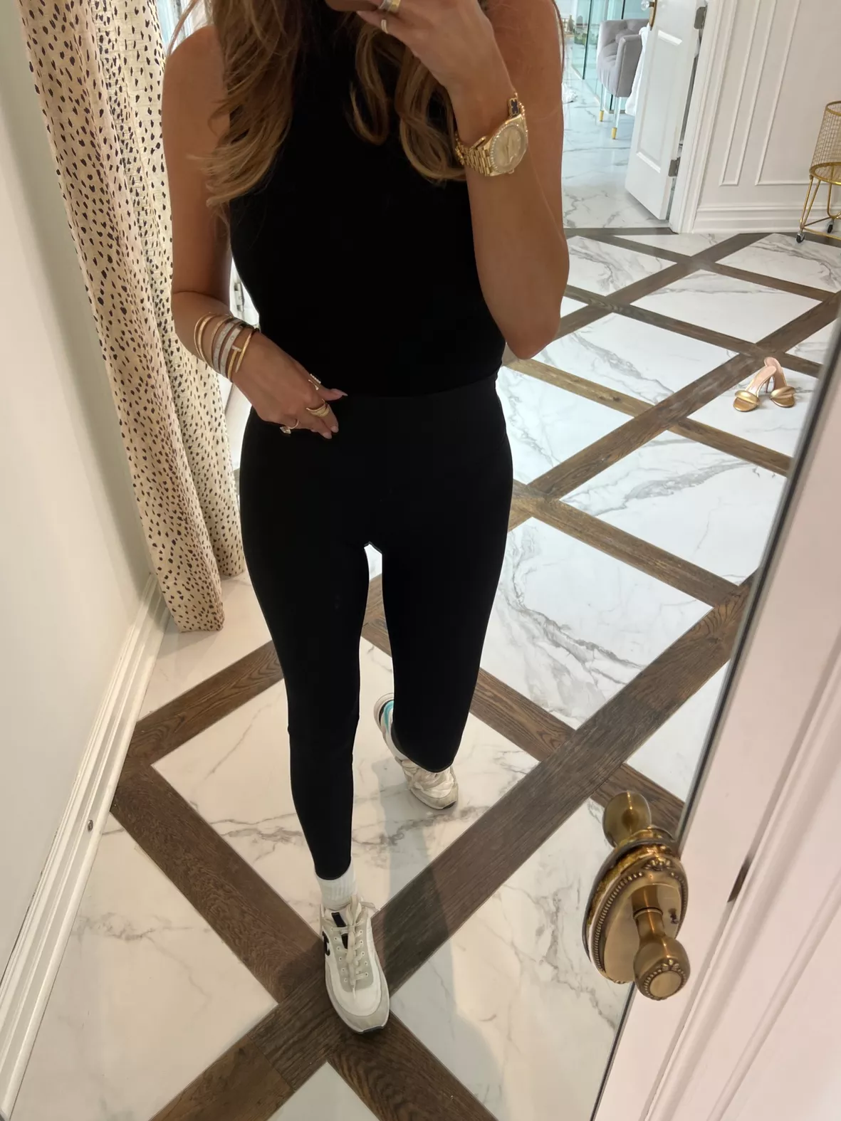 In Alignment Ribbed Black Leggings curated on LTK