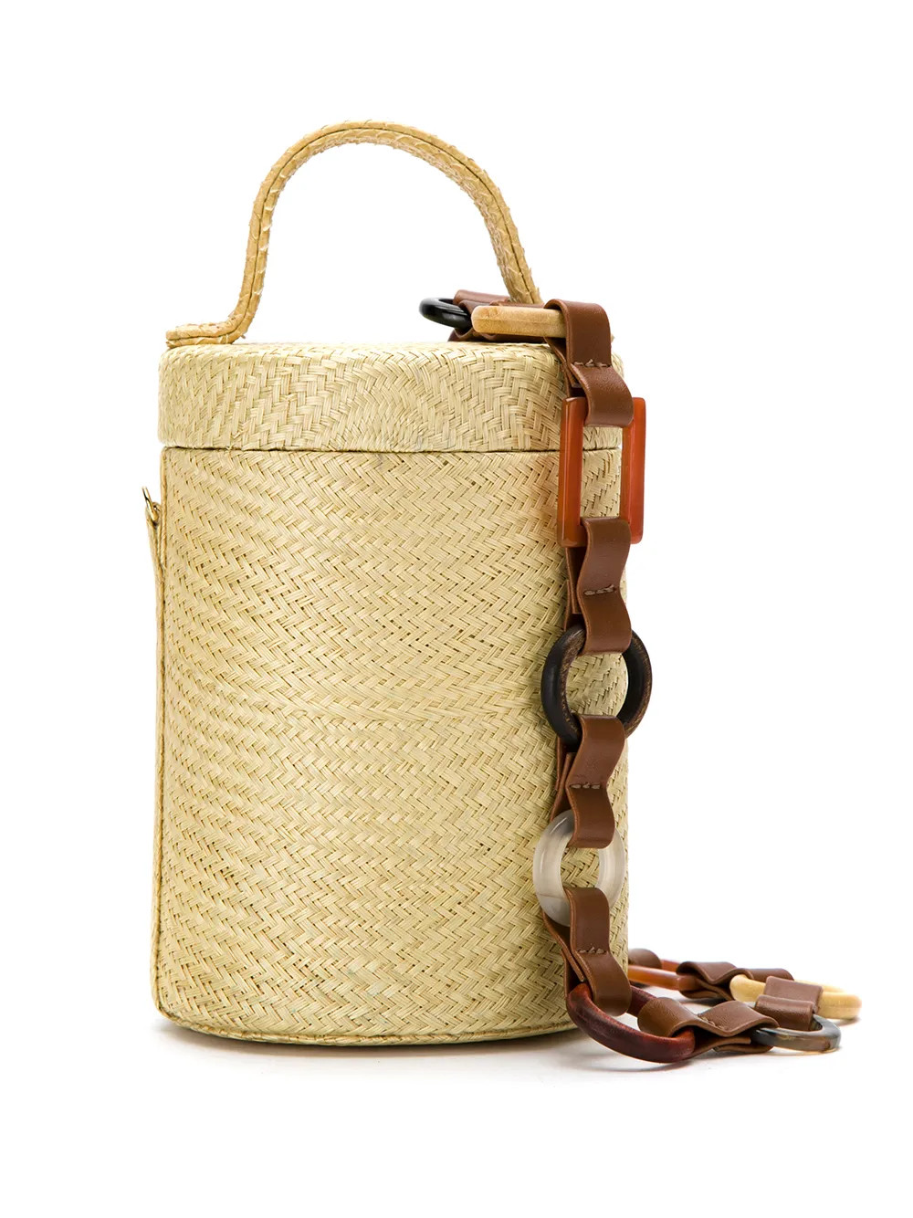 Serpui straw clutch - Nude & Neutrals | FarFetch Global